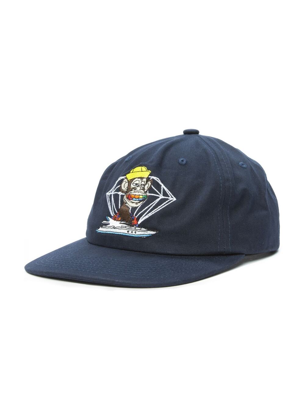 Diamond Supply Co. Men’s Navy Rainbow Grill Men Hat New With Tags